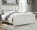 Robbinsdale - Antique White - King Panel Bed