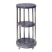 Marble 3-Tier Spot Table - Silver