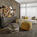 Feeling Knotty - Pouf - Dandelion