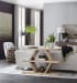 Commerce And Market - Geo Lines Console - Light Brown