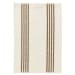 Performance Sorrento Stripe - Performance Rug - Ivory/White