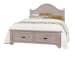Bungalow Full Arch Storage Bed Finish Shown - Dover Grey/Folkstone (Two Tone)