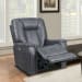 Sanibel - Recliner Wall Prox. With Power And Power Headrest And Lumbar (Layflat) - Storm