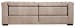 MS - Savion 2 Over 2 Sofa With Power Recline & Power Headrest - Giovanni Taupe