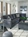 Abinger - Smoke - Left Arm Facing Sofa, Right Arm Facing Corner Chaise Sectional