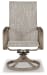 Beach Front - Beige - Sling Swivel Chair (Set of 2)
