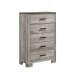 Millers Cove - Full 3 Piece Bedroom Set - Distressed Gray
