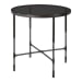 Vande - Aged Steel SideTable - Black