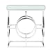 Pearl - End Table - Chrome