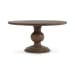 Hera - Mango Wood 60" Round Dining Table - Pecan Brown