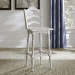 Magnolia Manor - Ladderback Swivel Bar Stool - Antique White