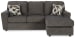 Cascilla - Slate - Sofa Chaise