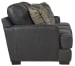 Marco - Leather Sofa - Gunmetal
