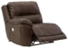 Dunleith - Chocolate - 7-Piece Power Reclining Sectional With LAF And RAF Zero Wall Power Recliners