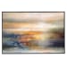 Seafaring Dusk - Hand Painted Abstract Art - Beige