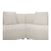 Fraser - 5 Piece Modular Sectional - White