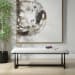 Midas - Long Bench - Black / White