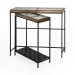 Harrison - Glass/Aluminum Rectangle Console Tables (Set of 2) - Bronze