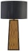 Dairson - Black/gold Finish - Poly Table Lamp (1/cn)
