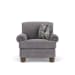 Bay Bridge - Fabric Chair - Light Gray