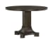 Fenwick - Pedestal Table - Dark Brown