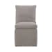 Accent Dining - Accent Dining Chair With Casters - Truffle