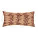 Radiant Oasis - Alula Pillow 14' x 26' - Sienna/Burgundy