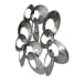 Looped Metal - Wall Decor - Silver