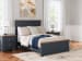 Landocken - Brown / Blue - Full Panel Bed