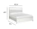 Springhouse - Queen Upholstered Panel Bed - Whisper White