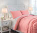 Avaleigh - Pink / White / Gray - Full Comforter Set