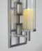 Brede - Silver Finish - Wall Sconce