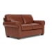 Carson - Leather Loveseat, Nailhead Trim