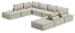 Bales - 8-Piece Modular Seating - Taupe