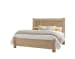 Crafted Oak - Ben's King Post Bed (Headboard, Footboard, Rails) - Light Brown