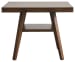 Clazidor - Brown - Round Drop Leaf Counter Table