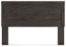Brinxton - Charcoal - Panel King Headboard
