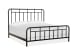 Harper Springs - Complete King Metal Bed - Silo White