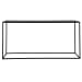 Coreene - Large Industrial Console Table - Black