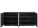 Modern - Stone Credenza - Black / Beige