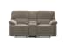 Hooper - Console Loveseat, Manual Recline - Alma-Tan