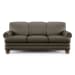 Bay Bridge - Leather Sofa, Nailhead Trim