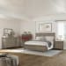 Rochelle Park - 4 Piece Bedroom Set (California King Panel Bed, Dresser & Mirror, Night Stand) - Smokey Taupe