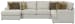 Tori - 3 Piece Sectional With Comfort Coil Seating And 9 Included Accent Pillows (Left Side Facing Chaise) - Birch
