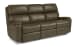 Rio - Leather Power Reclining Sofa, Power Headrests - Dark Brown