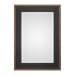 Staveley - Rustic Mirror - Black