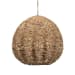Kauri - 5 Light Wooden Bead Pendant - Brass / Woodtone