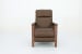 Ashland (B) - Recliner Push Thru The Arm - Oasis-Walnut