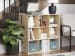 Piperton - Tan - Nine Cube Organizer
