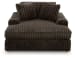 Midnight-Madness - Oversized Chaise - Chocolate